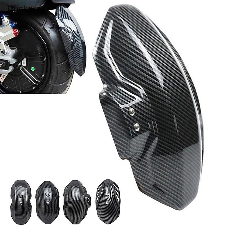 Pára-Choques De Motocicleta Texturizados Universais De Fibra De Carbono Para Veículos Elétricos
