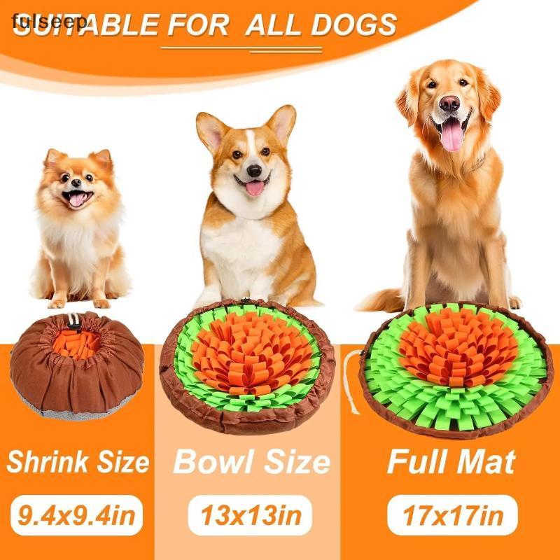[fulseep] Tapete De Snuffle Para Animais De Estimação Cães , Jogo De Alimentação Interativo Tédio , Incentiva Habilidade