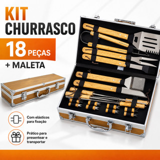 Kit Churrasco Completo Kit Churrasqueiro Área De Churrasco Acessórios