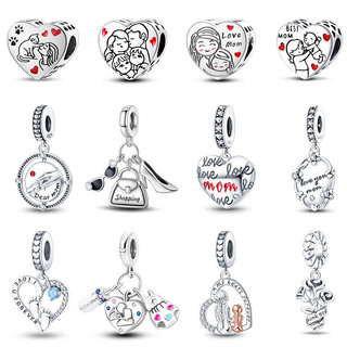Contas da Série Original para o Dia das Mães, Adequadas para Pulseiras DIY, Presente de Aniversário K7AZ 3UQS