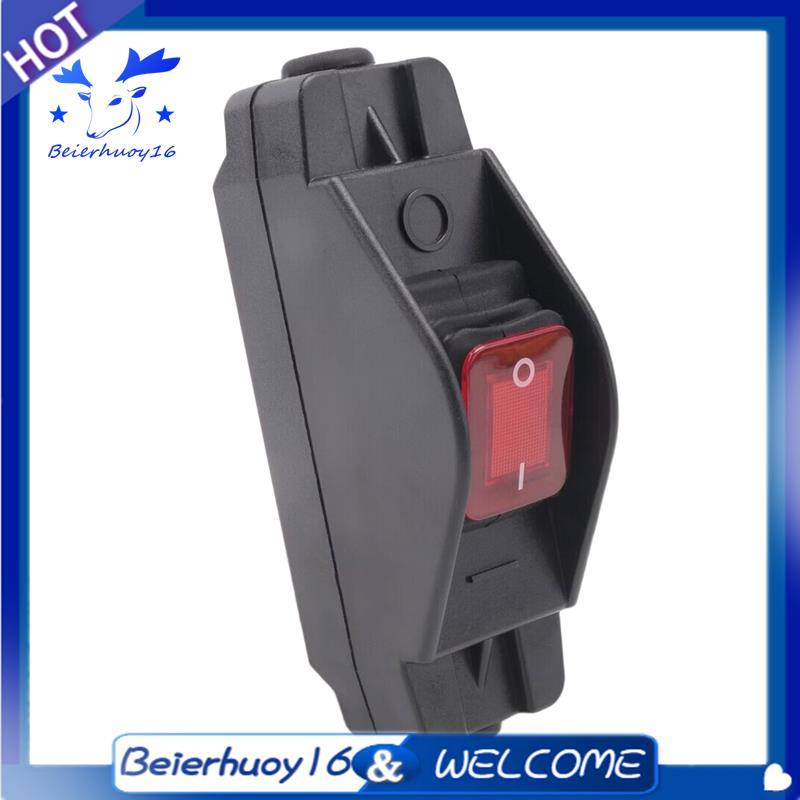16A 220V Liga/Desliga Botão Interruptor De Cabo Em Linha Para Eletrodomésticos