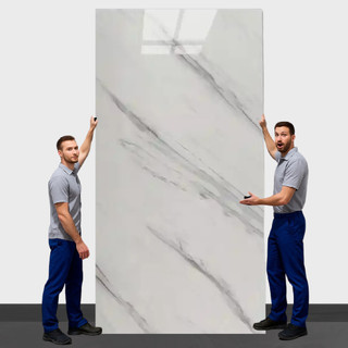 Placa Adesiva Parede Rolo Painel Vinílico Mármore 260X120cm