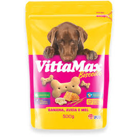BISCOITO VITTAMAX BANANA, AVEIA E MEL 500g