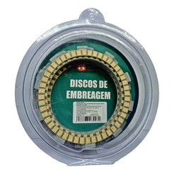 JOGO DISCO EMBREAGEM NIKKI HORNET 600 05-07 9PC