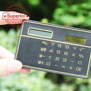 Bolso Movido A Energia Solar Fino Cartão De Crédito Tamanho Calculadora De 8 Dígitos Mini Escritório Casa M7n4 em Oferta na Shopee