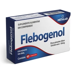 FLEBOGENOL 50MG COM 60 COMPRIMIDOS