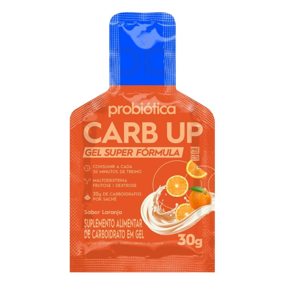 Energético Probiótica Carb-Up Bcca Plus Gel Laranja 30g em Oferta na Shopee
