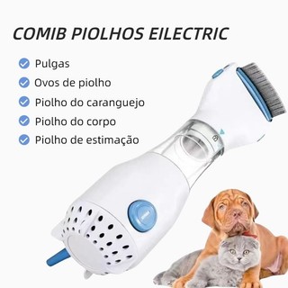110V Removedor Elétrico De Piolhos , Pente Para Pulgas , Limpeza Física , Limpador De Pêl…