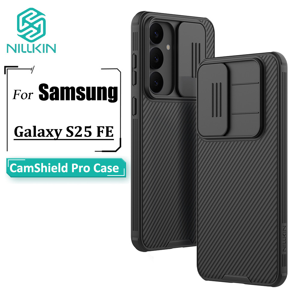 Nillkin CamShield Pro Caso De Telefone Para Samsung Galaxy S25 FE Câmera Slider Proteção Duro PC À Prova De Choque Capa em Oferta na Shopee