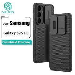 Nillkin CamShield Pro Caso De Telefone Para Samsung Galaxy S25 FE Câmera Slider Proteção Duro PC À Prova De Choque Capa