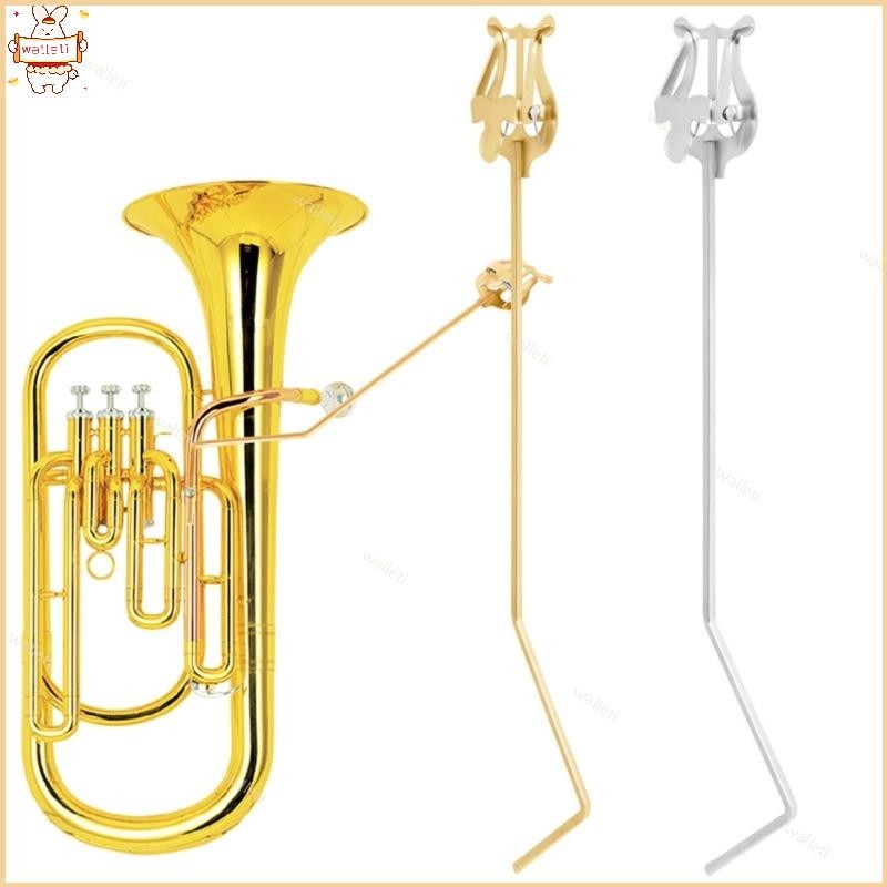 Clipe Partituras Tubas Marchas Pontuação Lira Tuba Braçadeira