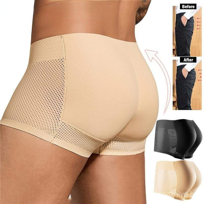 Roupa Íntima Masculina Esponja Roupa Íntima Masculina Sexy Frente Reforçada + Costas Falsas 4CC4