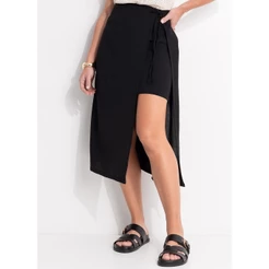 Saia Em Air Flow Preto Quintess