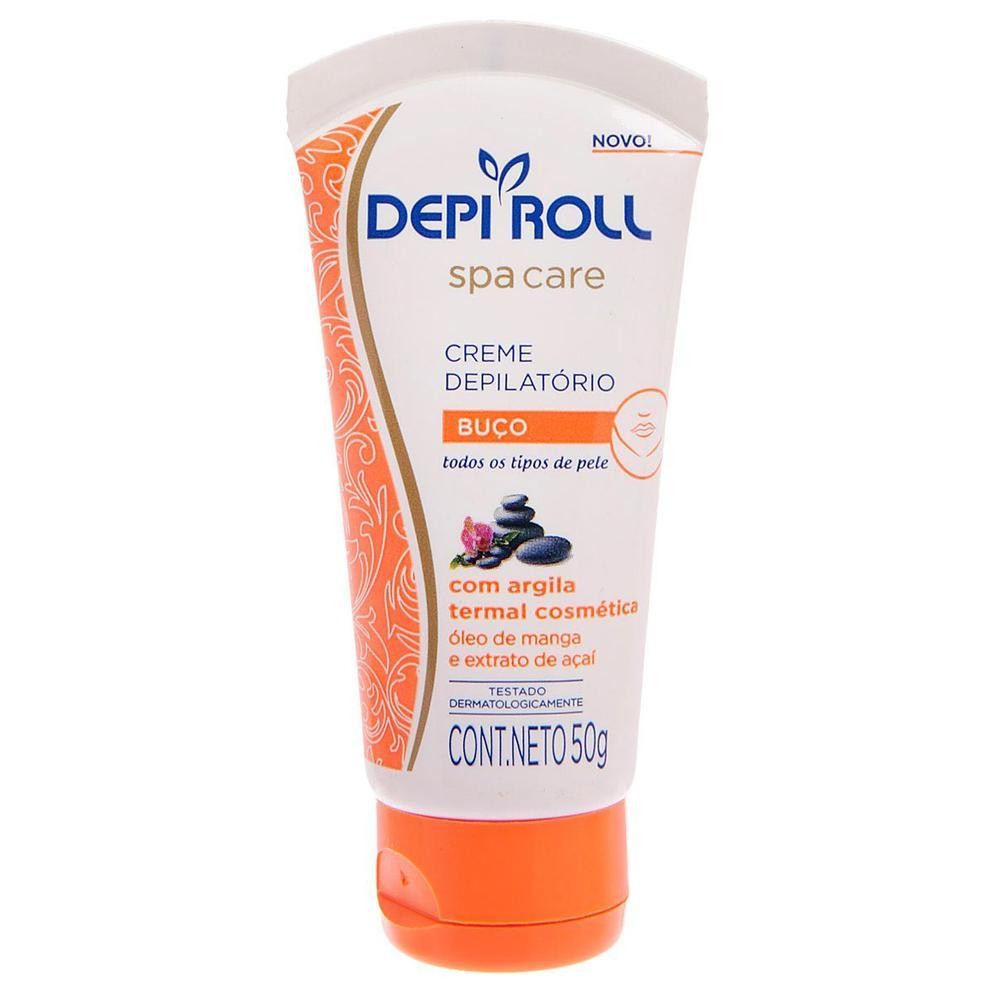 Creme Depilatório Para Buço Spa Care Depi Roll 50g em Oferta na Shopee