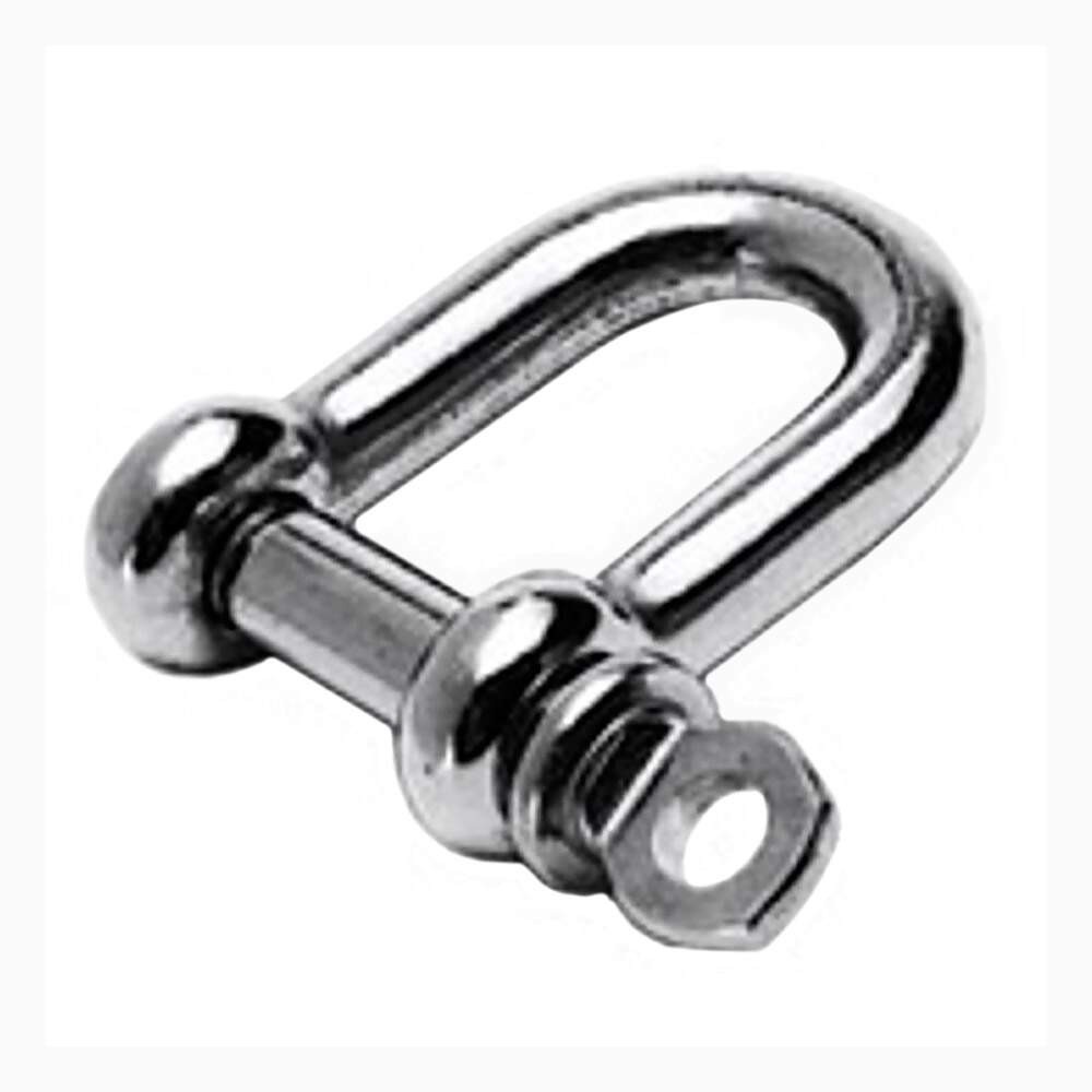Manilha Reta em Aço Inox - 10mm - 40x21mm