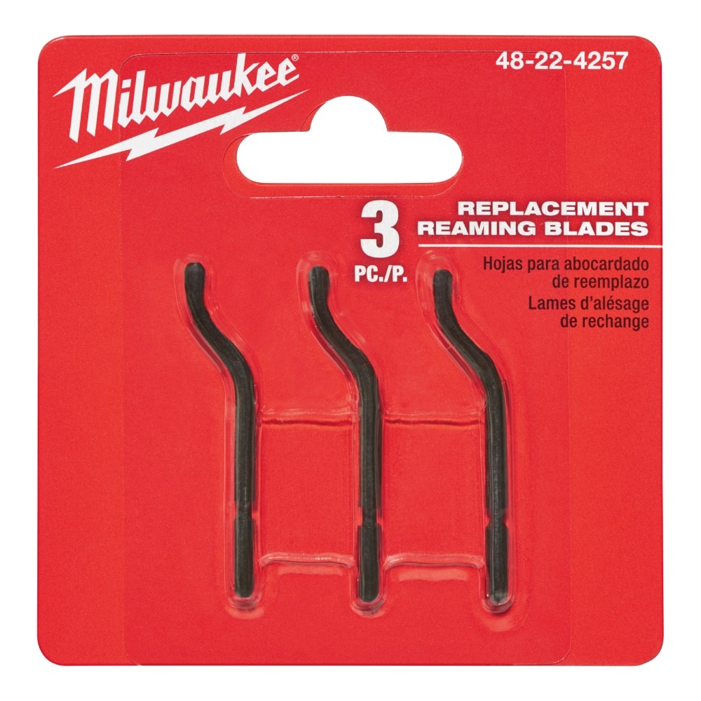 LÂMINA PARA REBARBADOR COM 3 PEÇAS 48-22-4257 MILWAUKEE