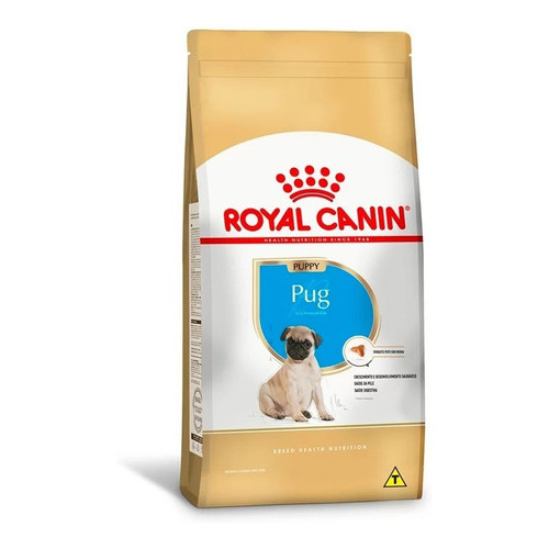 Ração Royal Canin Para Cães Raça Pug Filhotes Puppy 2,5kg