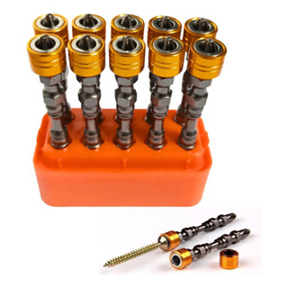 Bits Magnético Ponteira Philips Parafusadeira Ph2 Kit 10 Und em Oferta na Shopee