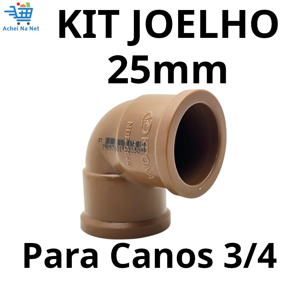 Cotovelo Pvc 25mm: Onde Comprar | BuscaProdutos