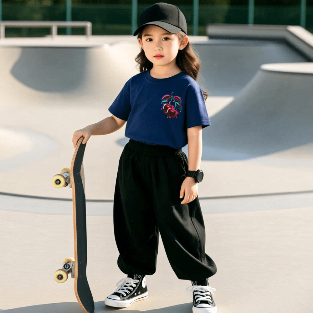 Camiseta Infantil Malha 100% Agodão Premium Blusinha Infantil Feminina Estampada Conforto e Estilo Para As Pequenas