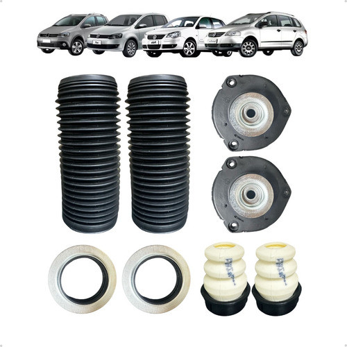 Kit Batente Amortecedor Coxim Rolamento Fox 2013 2014 Cofap