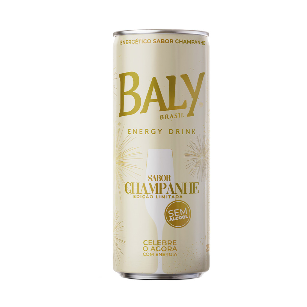 Imagem Energético Baly Energy Drink Champanhe 250ml