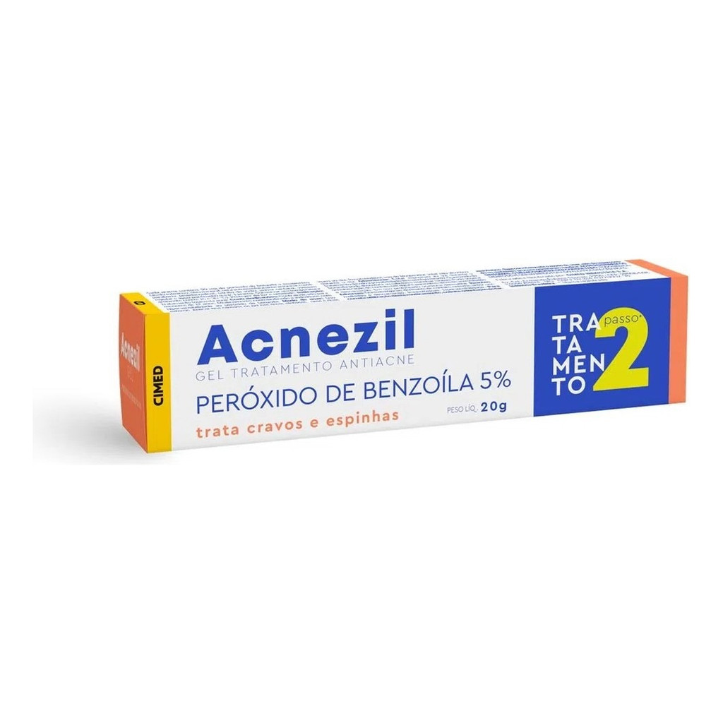 Acnezil Gel Tratamento Para Cravos Espinhas 20g