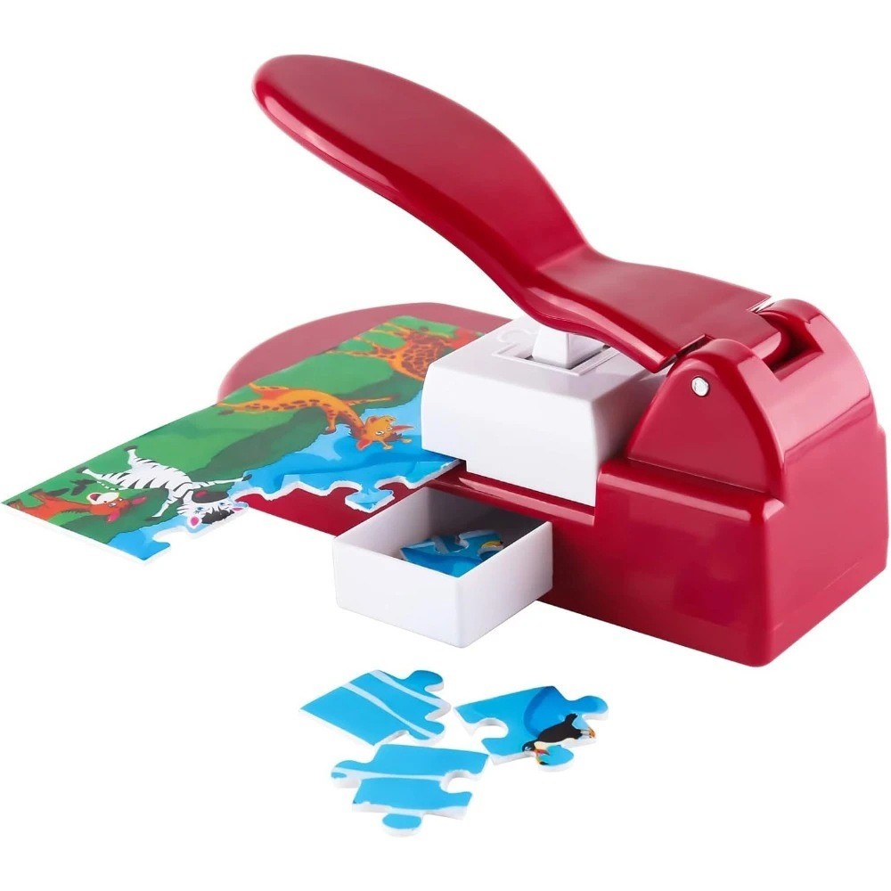 Nova Máquina Criativa De Quebra-Cabeça Com Gofragem De Flores Punch Children's Educational Toys DIY Material Feito A Mão em Oferta na Shopee