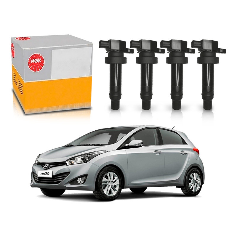 Bobina De Ignição Ngk Hb20 1.6 16v 2012 A 2015