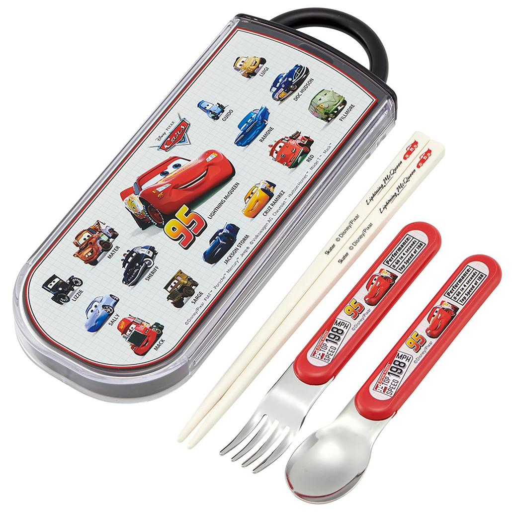 Conjunto de talheres para crianças Skater, lancheira Disney Toy Story 25, Cars 25.