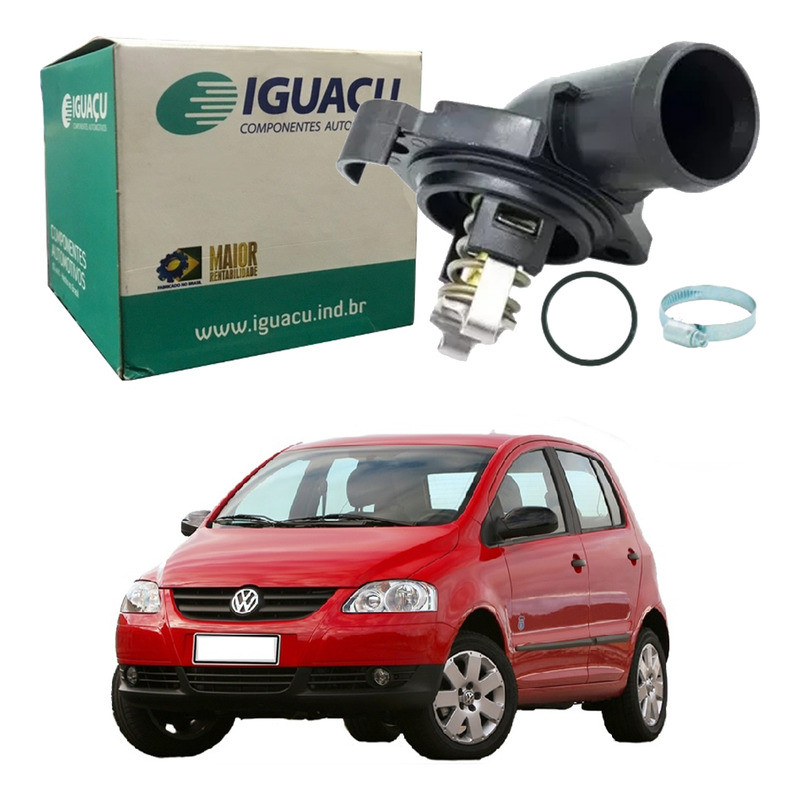 Valvula Termostatica Iguaçu Fox 1.0 1.6 8v 2003 A 2009