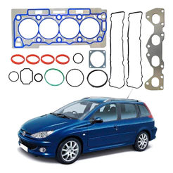 Jogo Junta Cabeçote Peugeot 206 Sw 1.6 16v 2000 A 2007