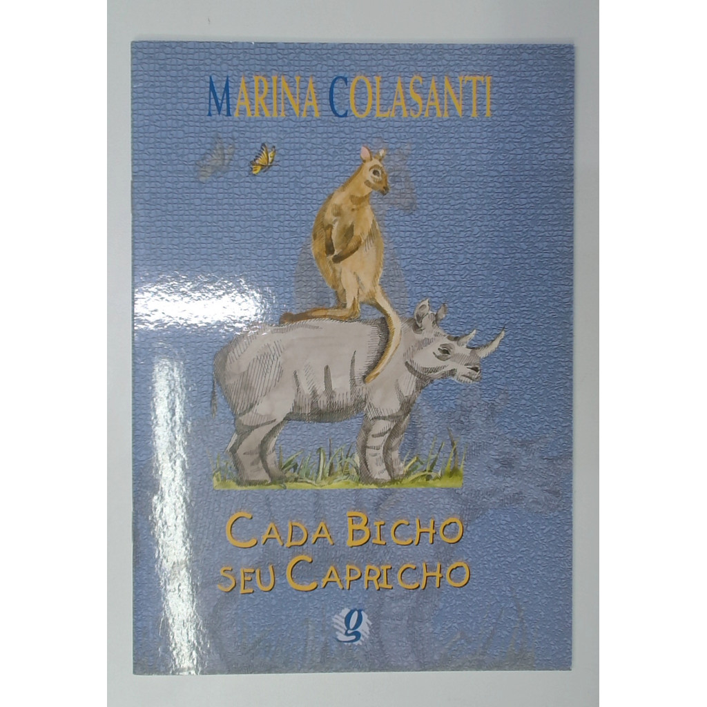Livro: Cada Bicho Seu Capricho - Marina Colasanti (Usado)