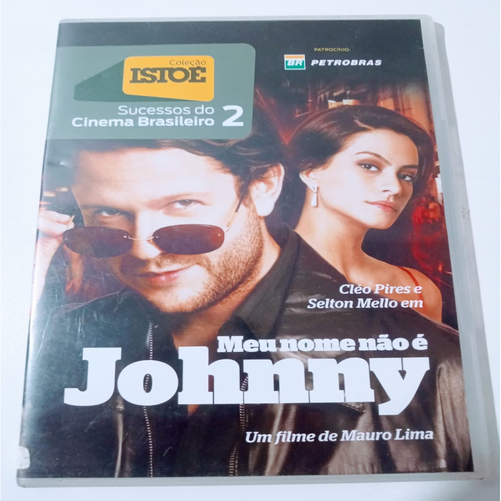 DVD MEU NOME NÃO É JOHNNY - Coleção Istoé n 02 editora Mauro Lima