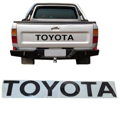 EMBLEMA TOYOTA ADESIVO GRAFITE