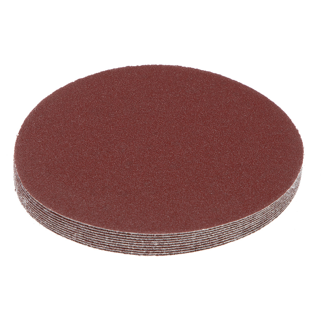 DISCO DE LIXA COM VELCRO, GRAO 100, 125MM, 10PCS // MTX em Oferta na Shopee