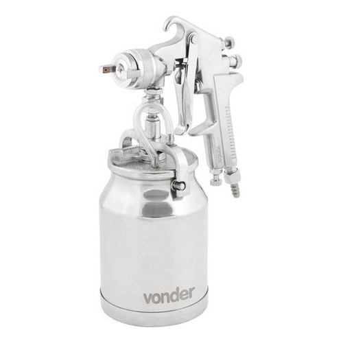 Pistola para pintura com caneca em alumínio PSV100 VONDER em Oferta na Shopee
