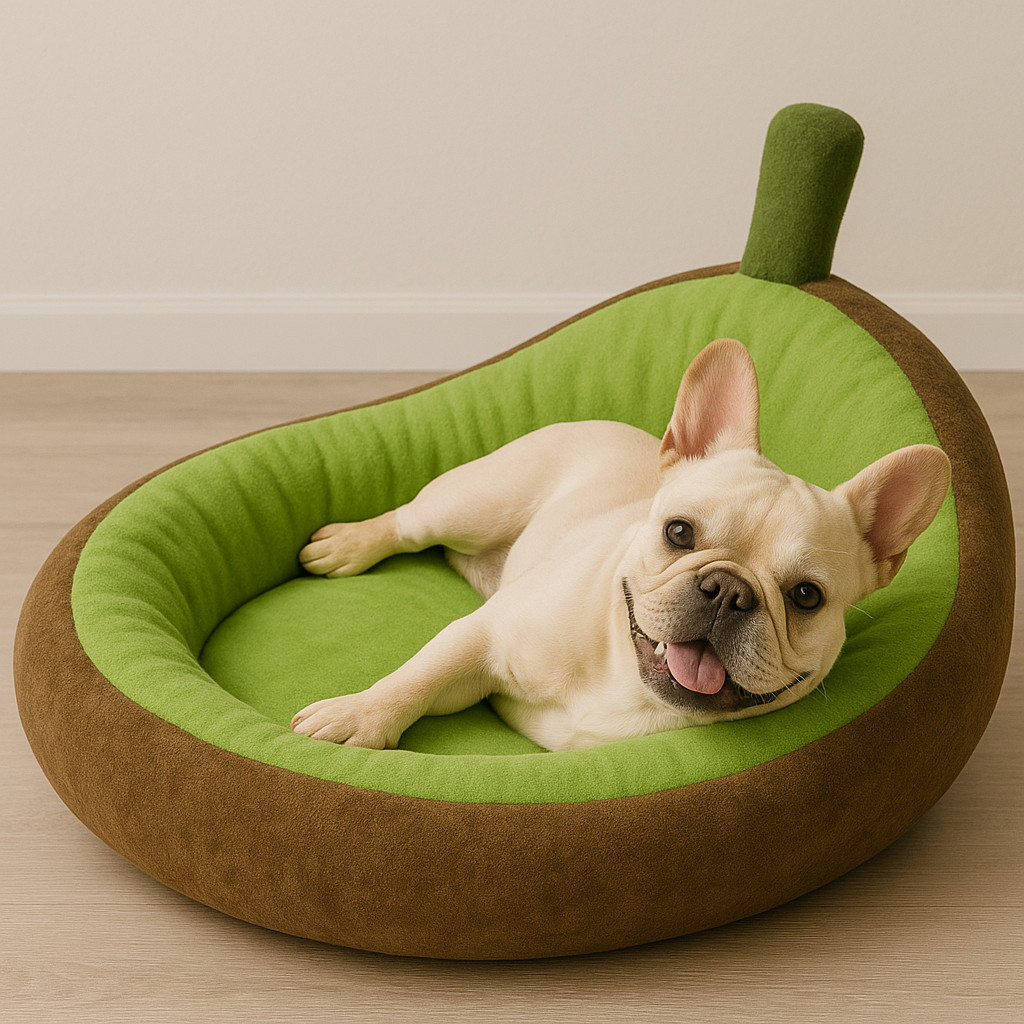 Cama Pet de Mantinha Abacate porte Medio 50x50 em Oferta na Shopee