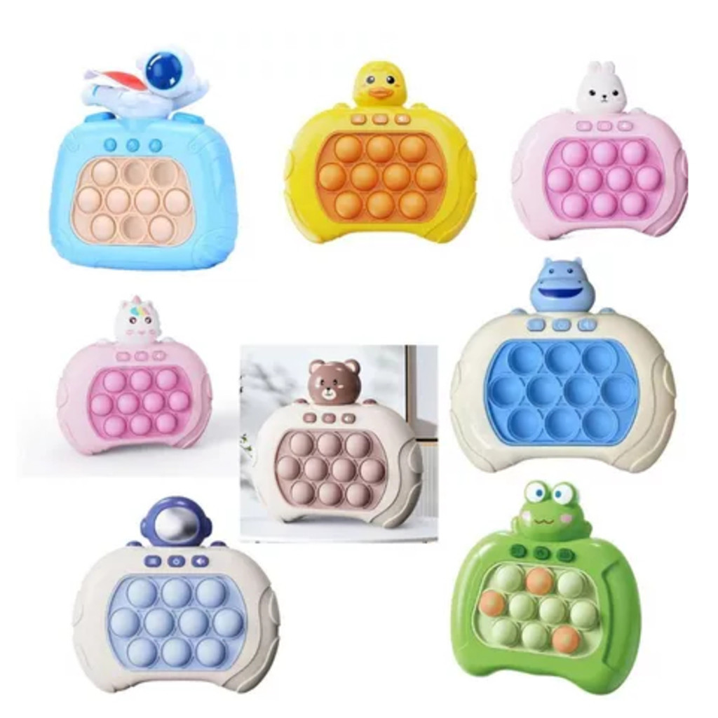 Brinquedo Anti-Stress Pop It Eletronico Brinquedo Bolhas De Empurrar Rápido Para Crianças e Adultos