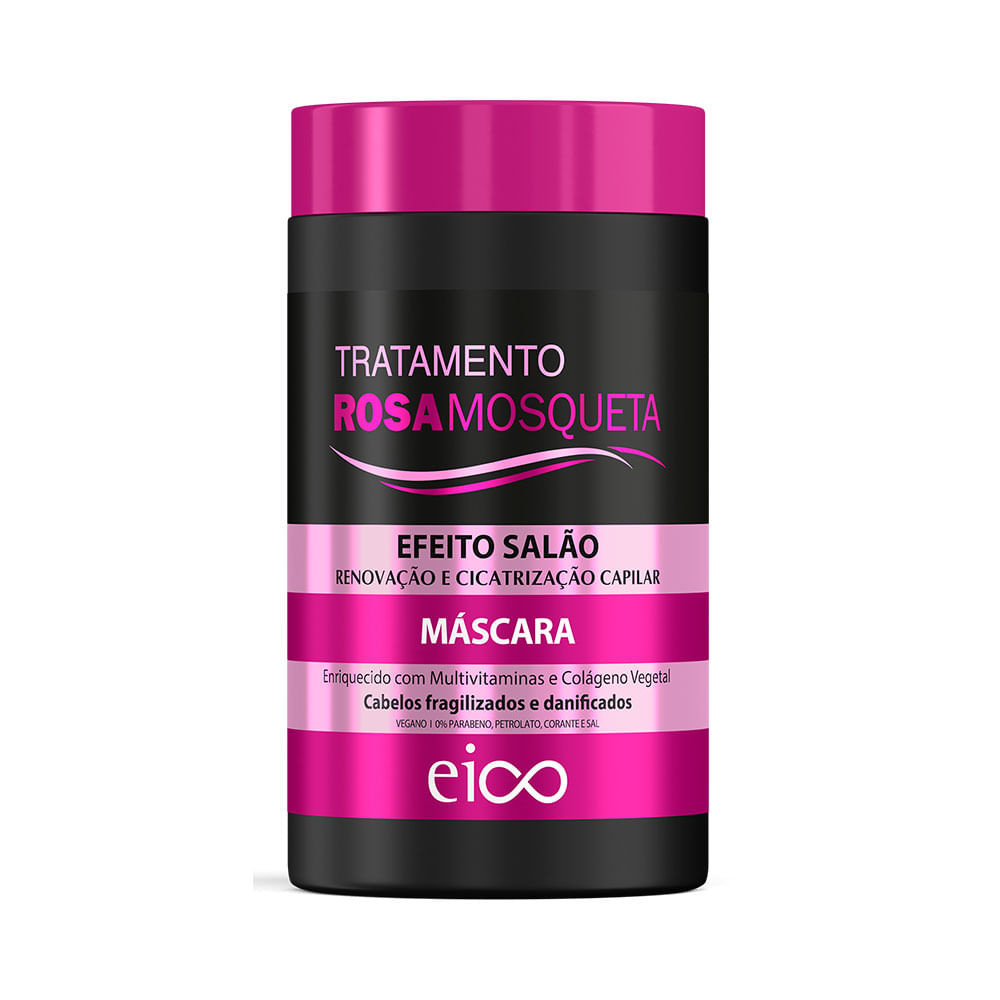 Máscara Capilar Eico Efeito Salão Rosa Mosqueta 1kg