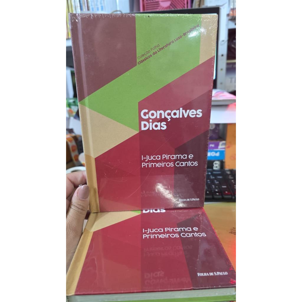 I Juca  Pirama e Primeiros Cantos coleção Folha 24 autor Gonçalves Dias