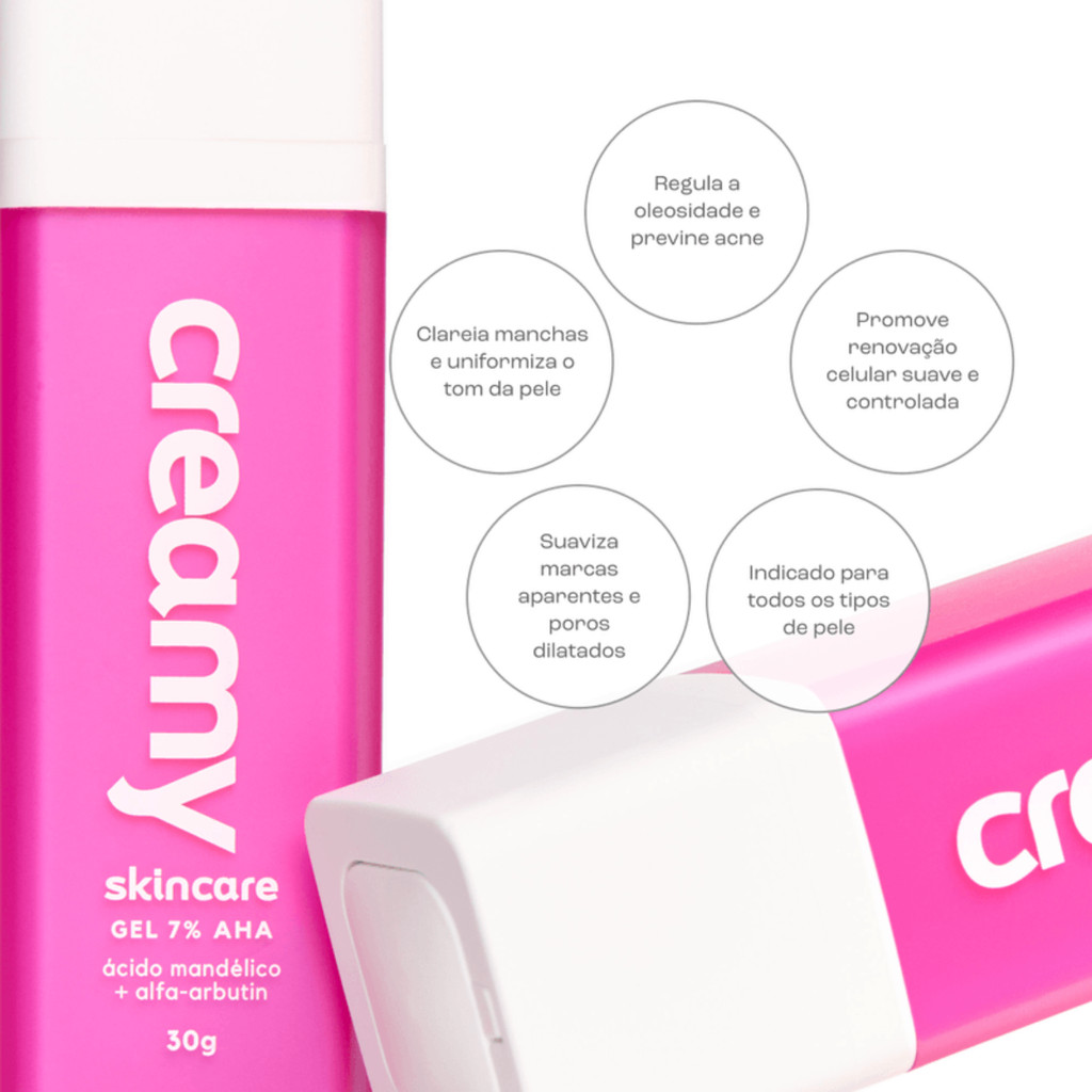 Gel Clareador Antiacne Ácido Mandélico Creamy 30g · foto 2
