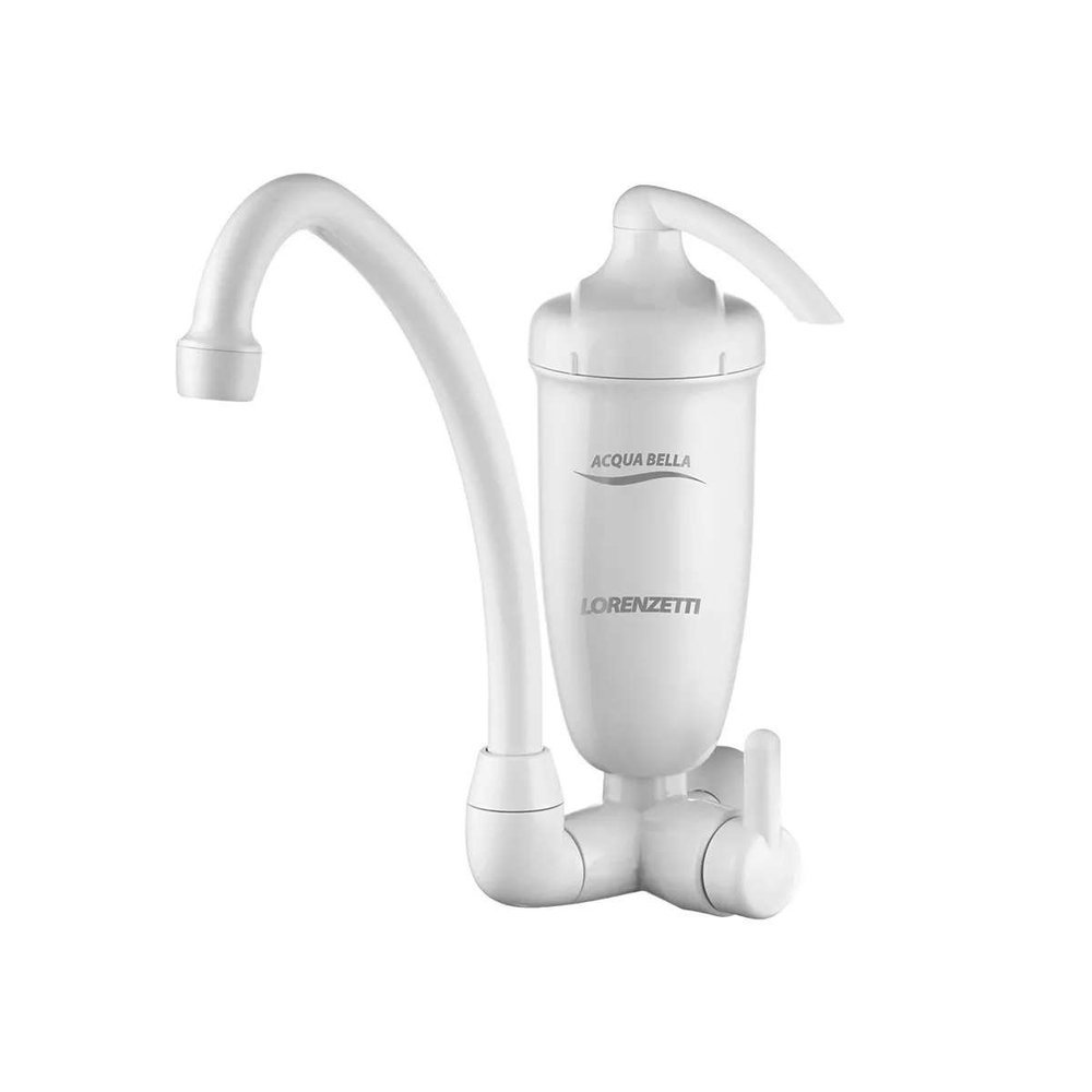 Torneira Acqua Bella de Parede c/ Filtro Purificador Branca 7411815 Lorenzetti