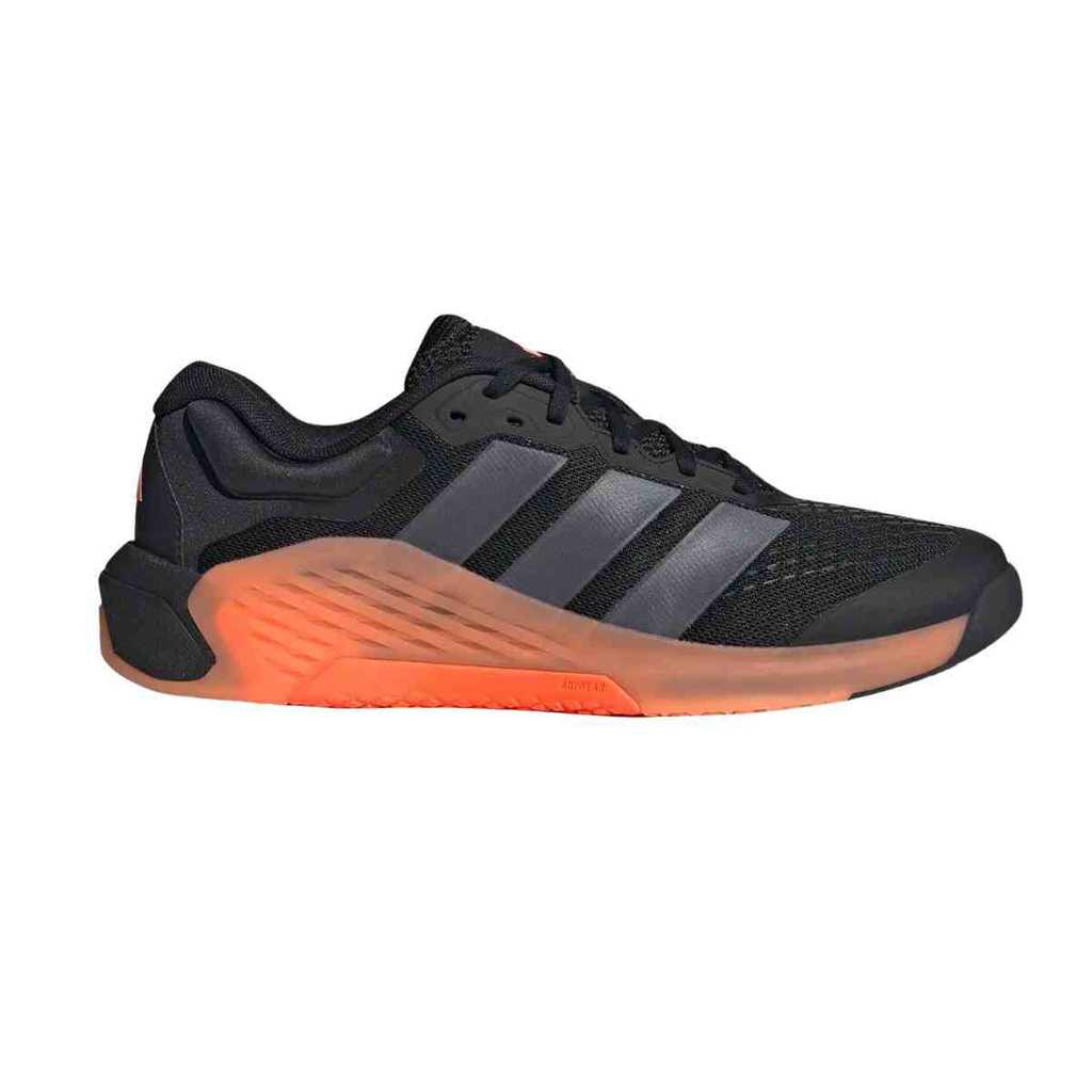 Tênis Corrida Masculino Adidas Dropset 4 Power Trainer Preto E Laranja