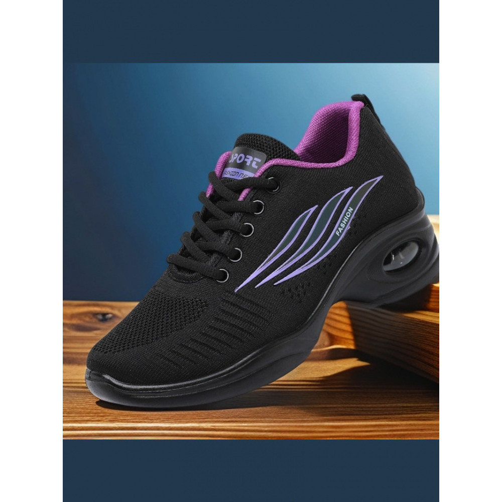2026 primavera outono novo estilo sapatos femininos esportes sapatos casuais sapatos de malha respirável sapatos de danç