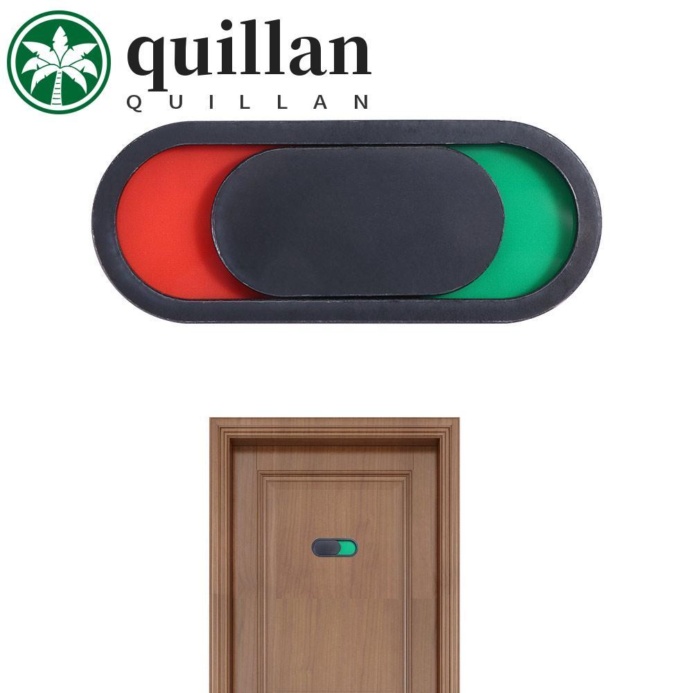 Placa De Sinalização Ocupada Vago Para Porta De Vaso Sanitário QUILLAN , Sinal oval De Acrílico Não Perturbe , Indicador