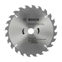 Disco de Serra Circular Bosch Eco 7P D184mm 24 Dentes