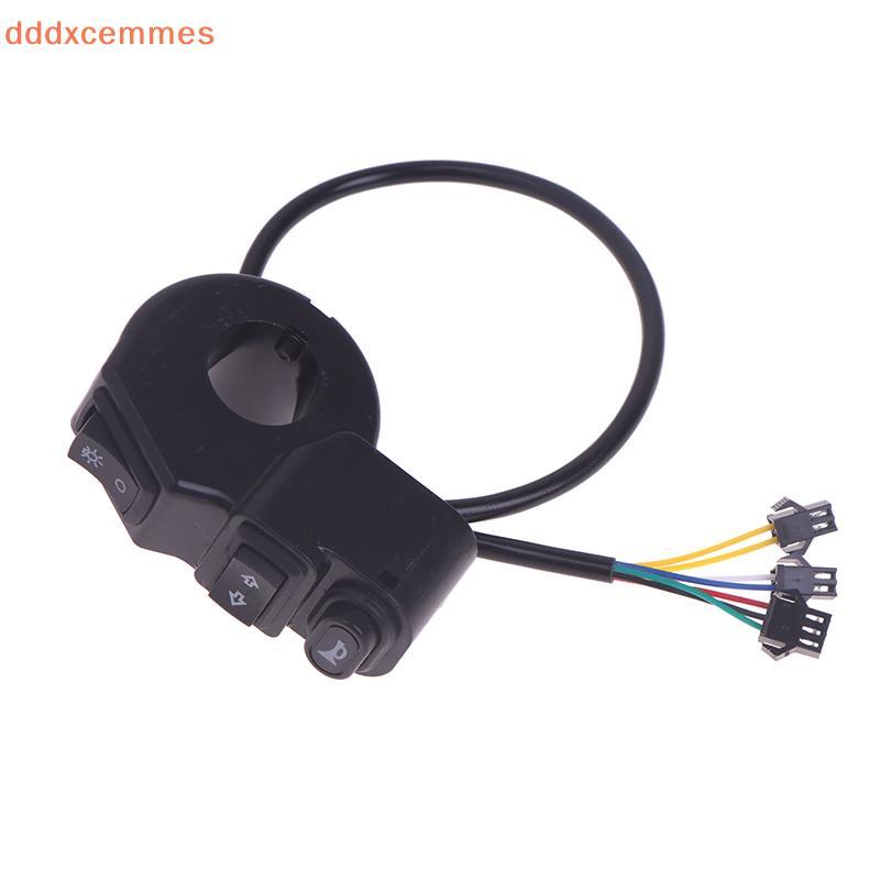 [dddxcemmes] DC12V 3 Em 1 Interruptor De Motocicleta Faróis Quádruplos Sinal De Mudança Buzina Botão Liga/Desliga Para B