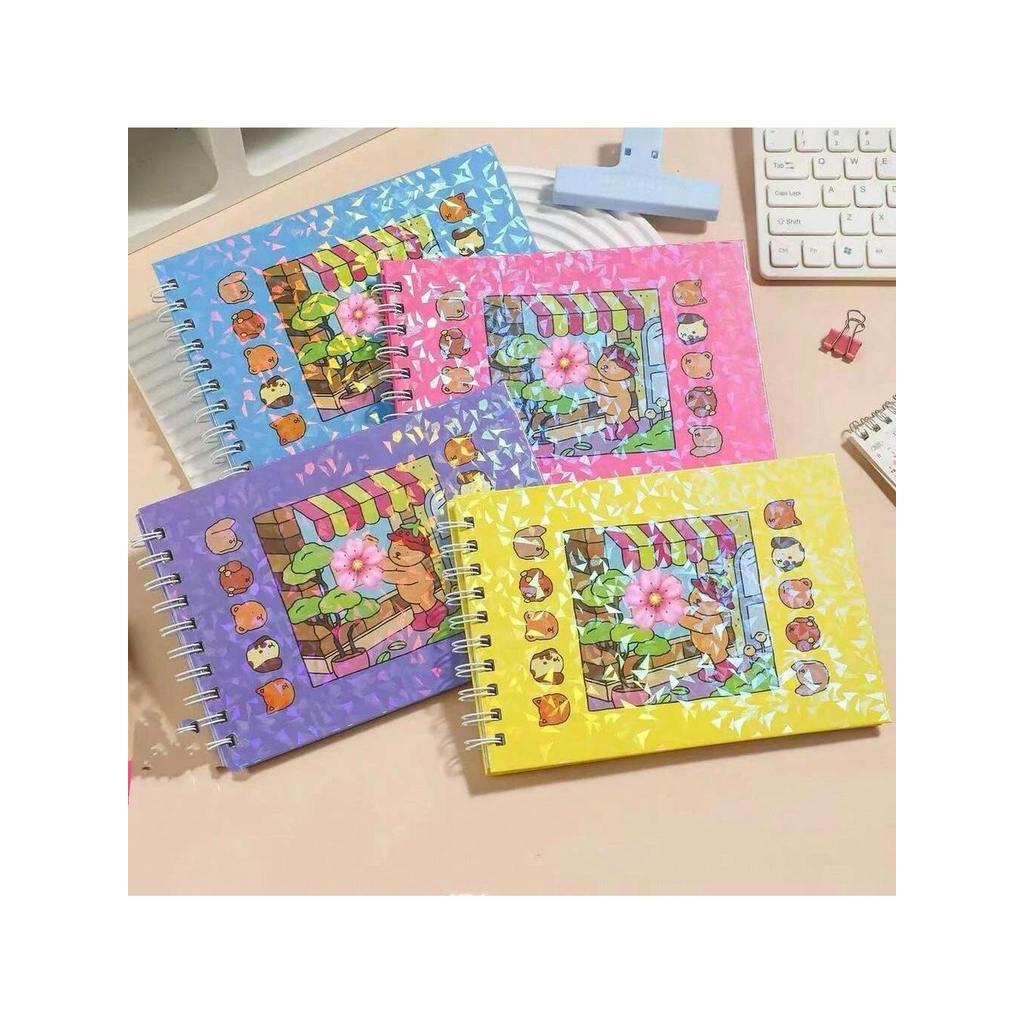 Livro de Colorir 50 Folhas Grossas Caderno de Desenho Pintura Ursinho Livrinho da Moda