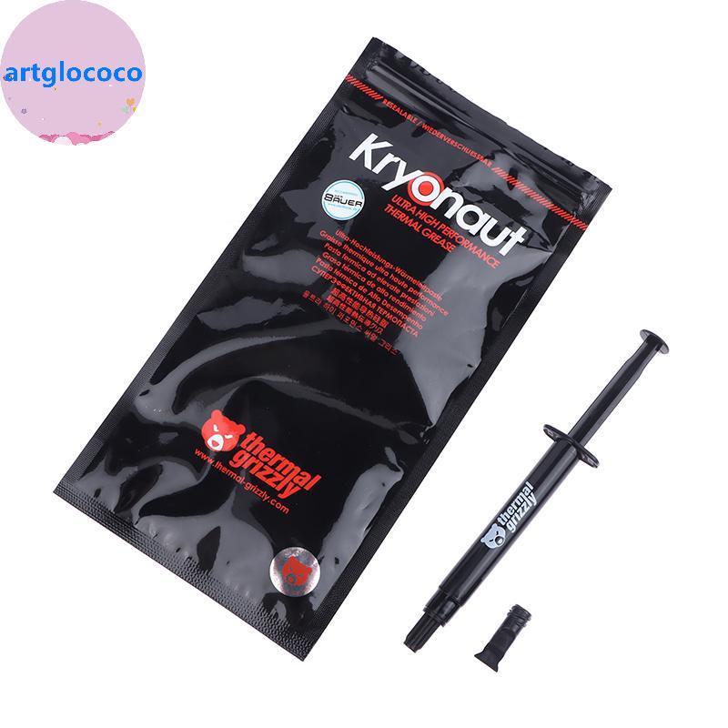 Artglococo 5.5g Thermal Grizzly Kryonaut Extreme KE Pasta Térmica Para CPU/GPU Cooler Graxa De Silicone Resfriamento De